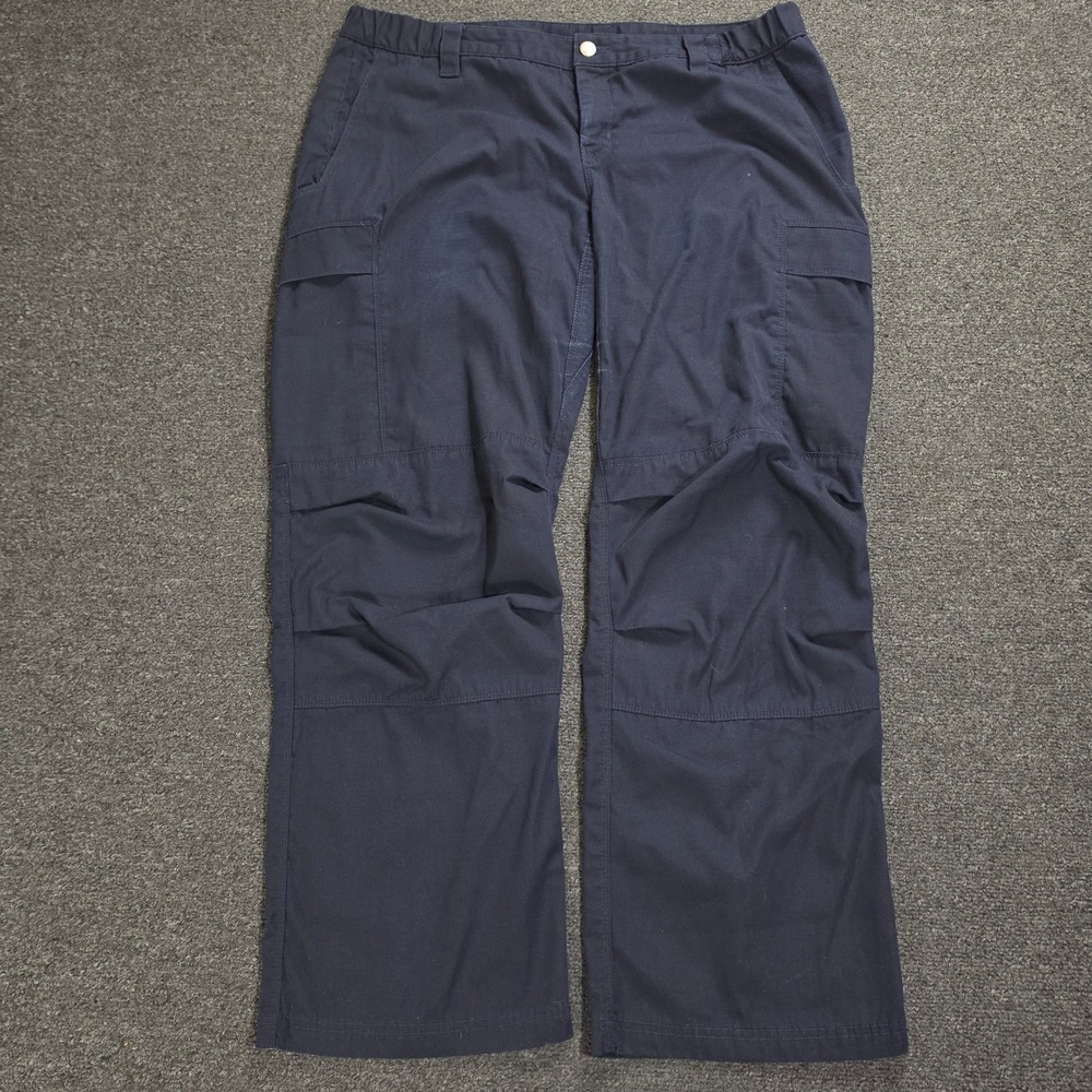 Vertx Phantom LT Cargo Pants‎ Mens 36x30 Navy Blue Tactical Ripstop VTX8051